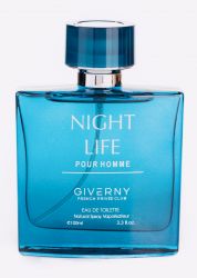 GIVERNY NIGHT LIFE FOR MEN TOILETTE 100ML
