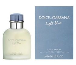 DOLCE & GABBANA LIGHT BLUE POUR HOMME EAU DE TOILETTE 40ML