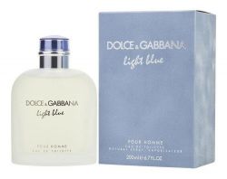 DOLCE & GABBANA LIGHT BLUE POUR HOMME EAU DE TOILETTE 200ML